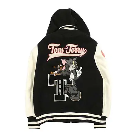 VANSON STADIUM JUMPER(バンソン) スタジアムジャンパー TOM&JERRY コラボ ボンディング スタジャン tjv-2239