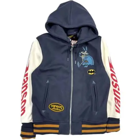 VANSON STADIUM JUMPER(バンソン) スタジアムジャンパー LOONEY TUNES Warner BROS.ワーナー100周年記念 コラボ ボンディング スタジャン ltv-2404