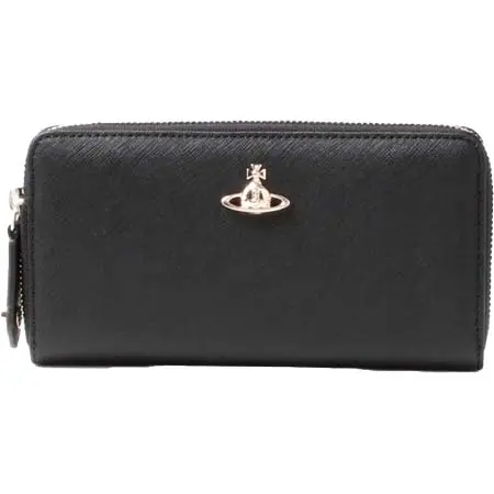 VIVIENNE WESTWOOD WALLET(ヴィヴィアンウエストウッド) ウォレット SAFFIANO ラウンドファスナー長財布