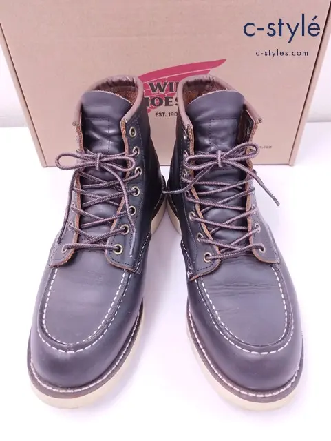 RED WING レッドウィング ブーツ 27.5cm ブラック 8849 6`CLASSIC MOC USA製