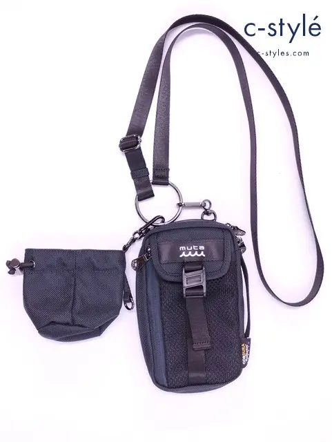 MUTA MARINE ムータマリン マルチポーチバッグ ブラック MMSG-230740-KH