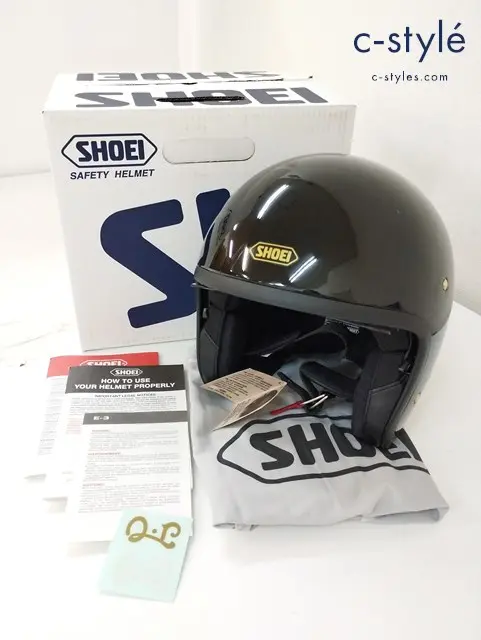 SHOEI ショウエイ ジェットヘルメット M 57-58cm ブラック J・O