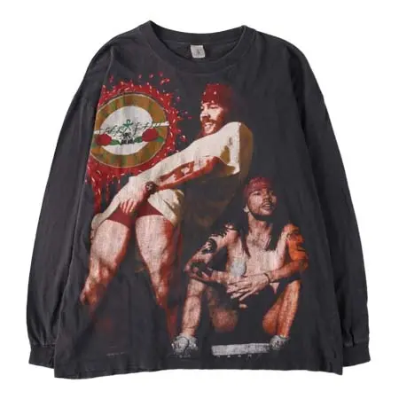 バンドTシャツ ブート品(BAND T-SHIRT BOOTLEG) 90年代 CROSS STAR GUNS N’ ROSES