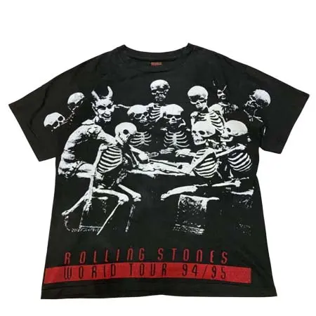 バンドTシャツ ブート品(BAND T-SHIRT BOOTLEG) 90s Rolling Stones voodoo lounge