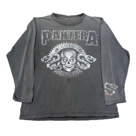 バンドTシャツ ブート品(BAND T-SHIRT BOOTLEG) パンテラ ロンT