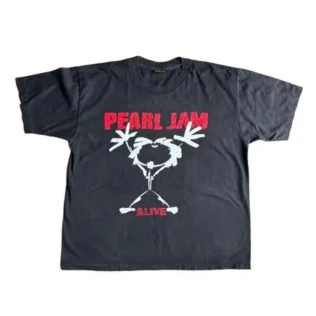 バンドTシャツ ブート品(BAND T-SHIRT BOOTLEG) PEARL JAM 1992年 ヨーロッパツアー