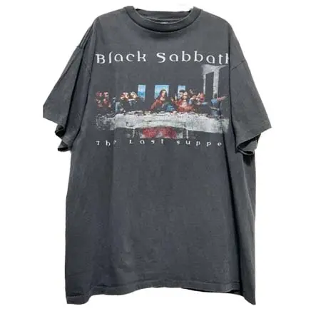 バンドTシャツ ブート品(BAND T-SHIRT BOOTLEG) BlackSabbath 最後の晩餐