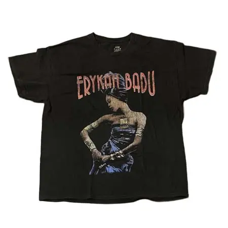 バンドTシャツ ブート品(BAND T-SHIRT BOOTLEG) Erykah Badu TOUR2001