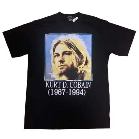 バンドTシャツ ブート品(BAND T-SHIRT BOOTLEG) カートコバーン 追悼モデル