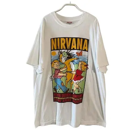 バンドTシャツ ブート品(BAND T-SHIRT BOOTLEG) nirvana