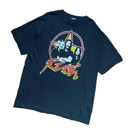 バンドTシャツ ブート品(BAND T-SHIRT BOOTLEG) 70s 80s Rush
