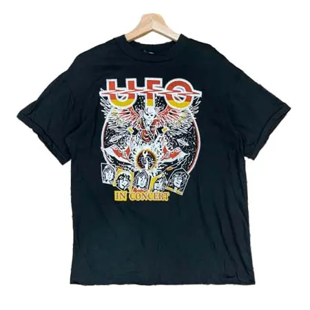 バンドTシャツ ブート品(BAND T-SHIRT BOOTLEG) 80s UFO