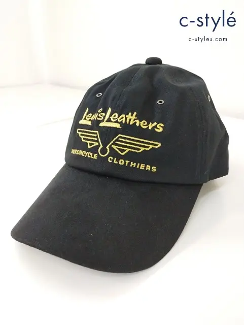 Lewis Leathers ルイスレザー キャップ FREESIZE ブラック 綿100%