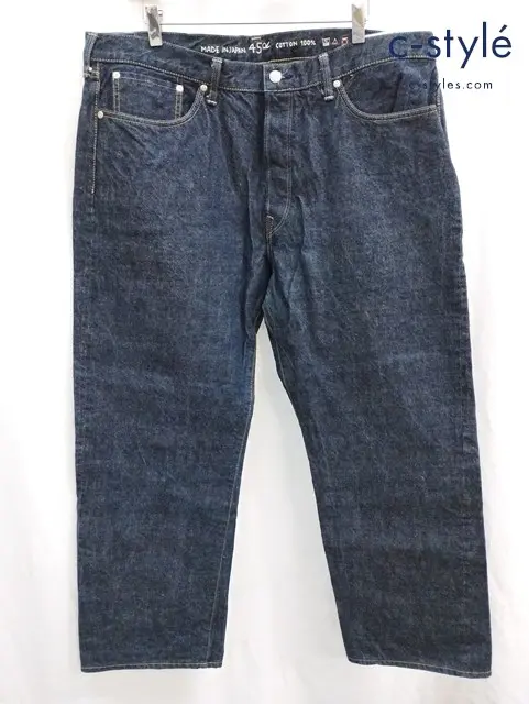 45R フォーティファイブアール デニムパンツ 40 インディゴ 綿100% 日本製