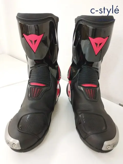 Dainese ダイネーゼ レーシングブーツ 28.5cm ブラック×レッド TORQUE D1 OUT バイク用品