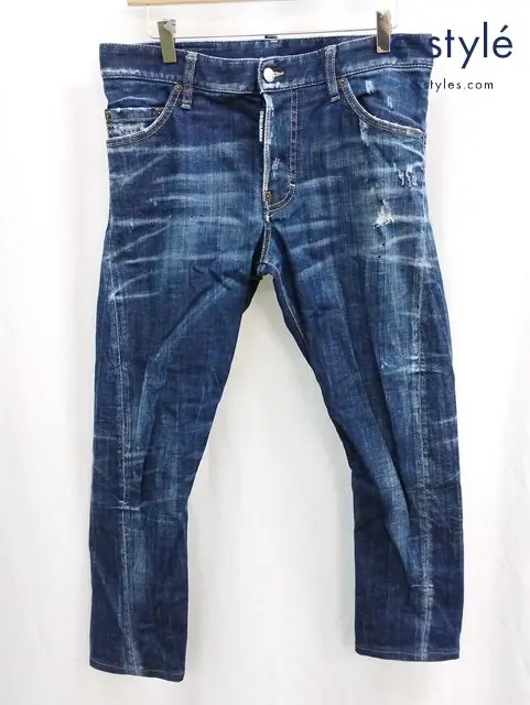 Dsquared2 ディースクエアード デニムパンツ 46 インディゴ Sexy Twist Jean