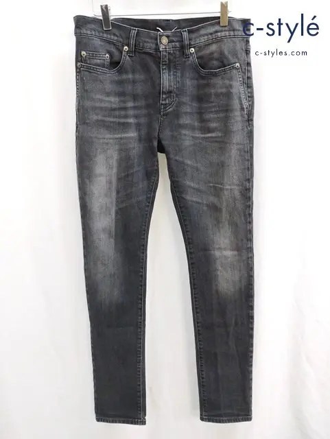 SAINT LAURENT サンローラン デニムパンツ 31 ブラック 488048