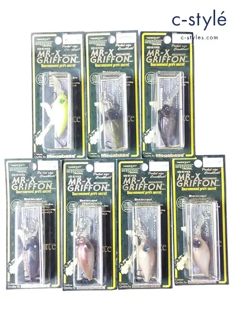megabass メガバス MR-X GRIFFON GG KURODEME / GPアボガド / ITO ILLUSION 等 ルアー 計7点