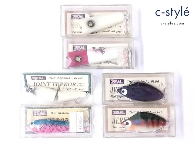 ZEAL ズイール JERKING VIBLE / JOINT TERRO/ UNCANNY CHAP 等 ルアー 計6点