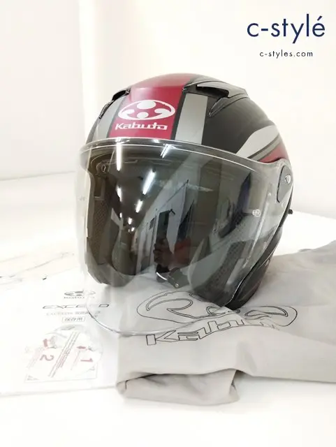 OGK KABUTO オージーケーカブト S 55～56cm マルチカラー EXCEED 製造年月日 2019/6/14