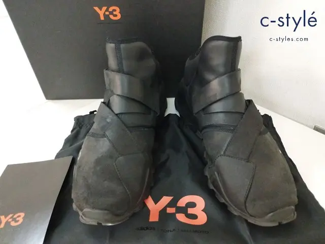 Y-3 ワイスリー スニーカー 28.5cm ブラック ハイカット CG3156