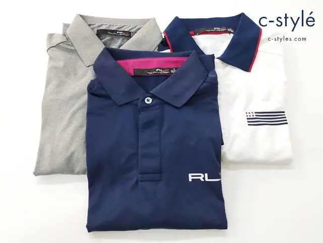 RLX Ralph Lauren アールエルエックス ラルフローレン ポロシャツ S XS 半袖 計3点