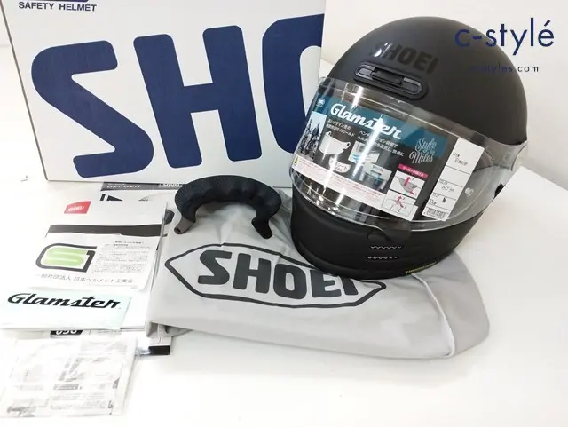SHOEI ショウエイ ヘルメット M 57cm マットブラック Glamster