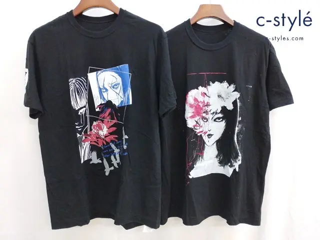 S’YTE サイト Tシャツ 3 ブラック プリント 半袖