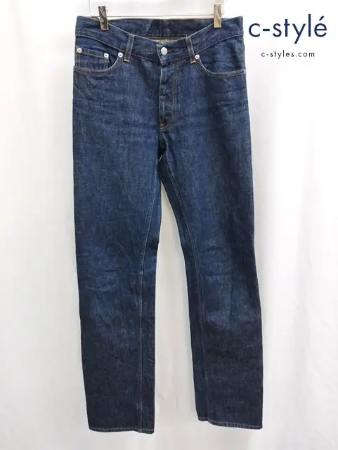 HELMUT LANG ヘルムートラング デニムパンツ W30 インディゴ CLASSIC RAW DENIM ボタンフライ