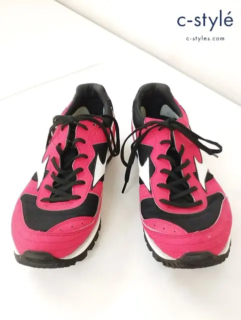 MIZUNO ミズノ ランニングシューズ 26cm レッド×ブラック ビルトトレーナー U1GC206173 陸上競技