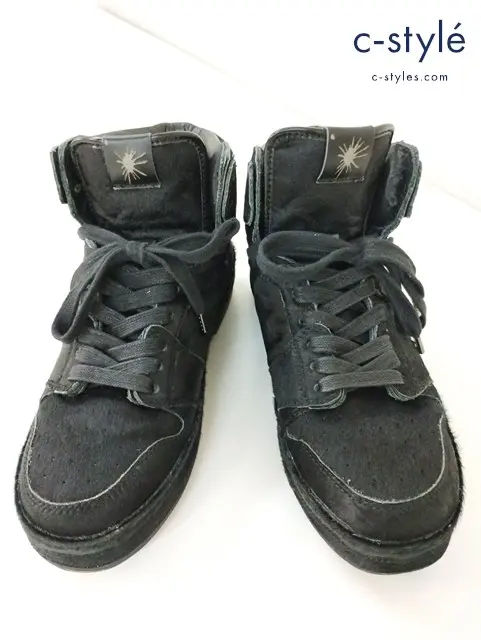 MIHARA YASUHIRO ミハラヤスヒロ スニーカー 27cm ブラック 43270100 ハラコ