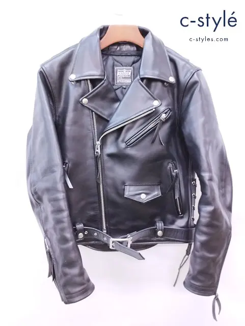 KADOYA カドヤ ライダースジャケット L ブラック レザー バイクウェア