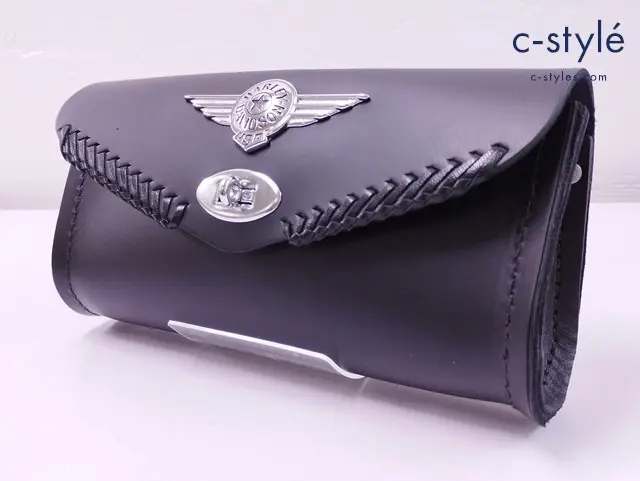Harley-Davidson ハーレー ダビッドソン ウインドシールドバッグ ブラック USA製 バイクウェア