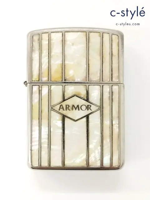 ZIPPO ジッポー オイルライター ARMOR シェル シルバー 2003年 喫煙具
