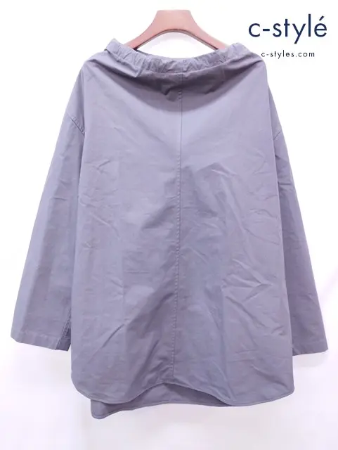 JIL SANDER ジルサンダー プルオーバーシャツ 46 グレー J21DL0165 J45039