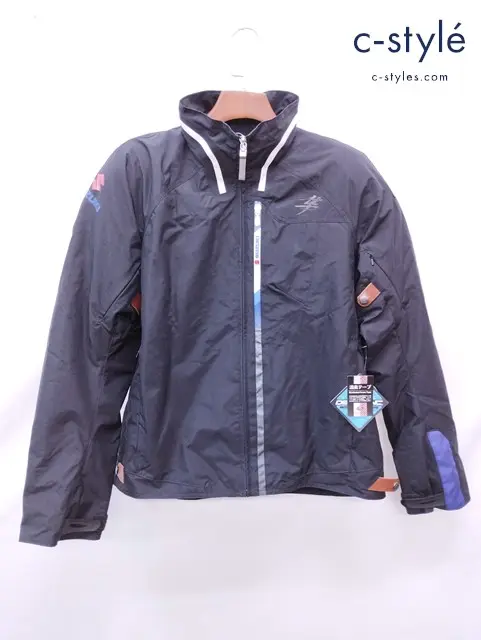 KUSHITANI クシタニ 隼ライディングジャケット L/XL ブラック K-2228 バイクウェア