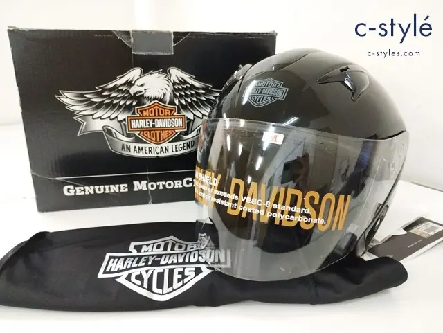 Harley Davidson ハーレーダビッドソン ヘルメット M 57-58cm ブラック 98210-10VA BLACK