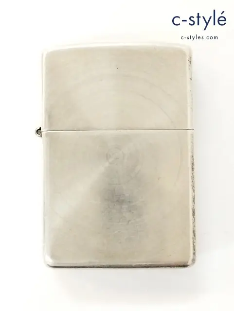 ZIPPO ジッポー オイルライター STERLING スターリング スピン加工 シルバー 2004年 喫煙具