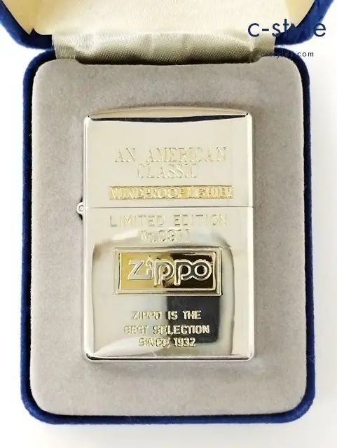 ZIPPO ジッポー オイルライター AN AMERICAN CLASSIC LIMITED EDITION シルバー 1999年 喫煙具