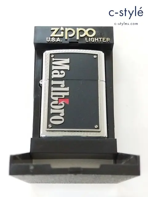 ZIPPO ジッポー オイルライター Marlboro シルバー 2006年 喫煙具 嗜好品 マールボロ