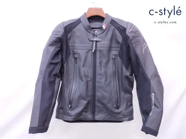 KUSHITANI クシタニ フェイズジャケット L ブラック 牛革 バイクウェア