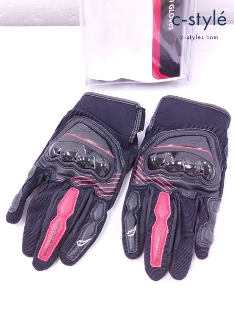 KUSHITANI クシタニ グローブ S ブラック×レッド K-5338Y