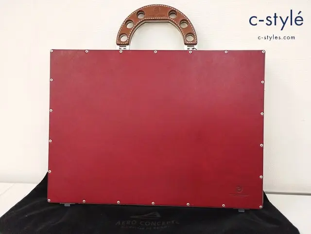 AERO CONCEPT エアロコンセプト アタッシュケース レッド Super Transporter