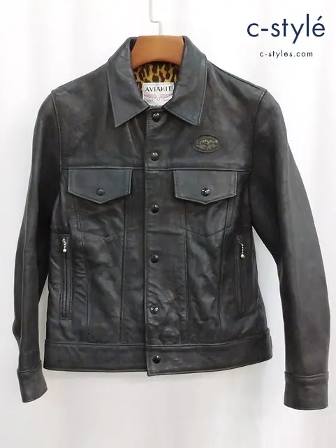 HYSTERIC GLAMOUR×Lewis Leathers ウエスタンジャケット FREE ブラック