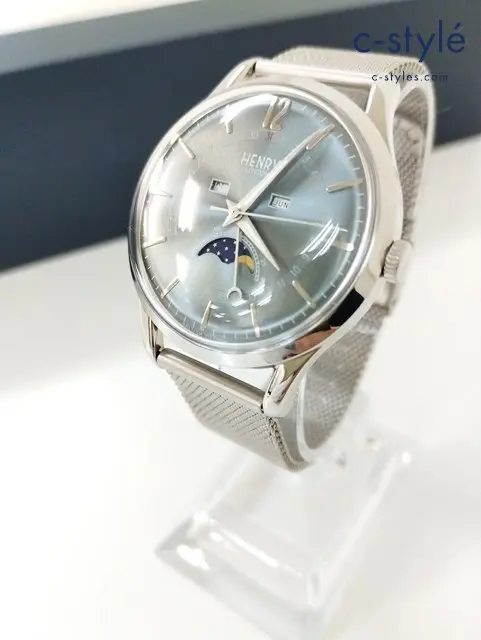 HENRY LONDON ヘンリーロンドン 腕時計 シルバー HL39-LM-0209 クォーツ式