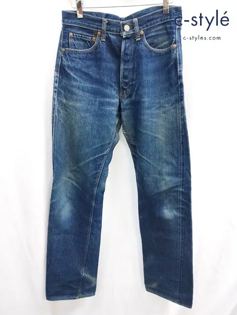 JOE McCOY ジョーマッコイ デニムパンツ W30 インディゴ ボタンフライ 907