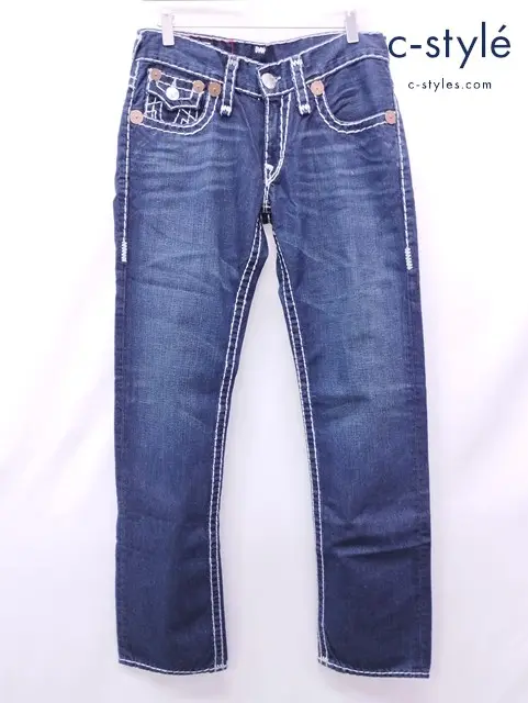 TRUE RELIGION トゥルーレリジョン デニムパンツ 30 インディゴ 綿100% 24859NBT2