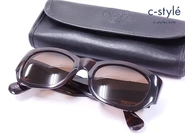 GIANNI VERSACE ジャンニヴェルサーチ サングラス ブラウン系 イタリア製 413/H