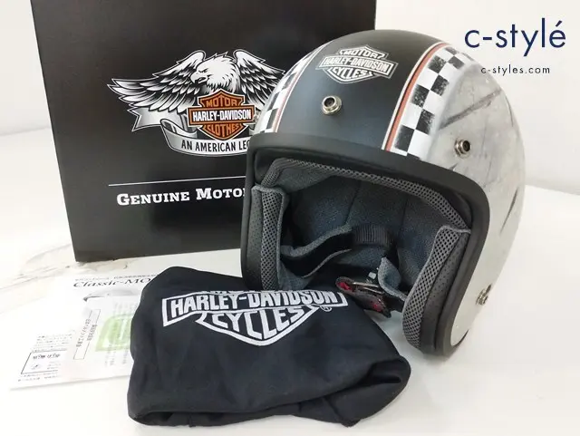 Harley Davidson ハーレーダビッドソン ヘルメット S（55-56cm） グレー系 98177-18JX THUNDER Arai