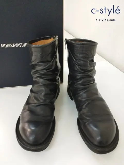 MIHARA YASUHIRO ミハラヤスヒロ ブーツ 26.0cm ブラック 83250100